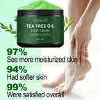 YUITIKUE Tea Tree Oil Foot Cream Moisturizing Treatment for Dry Feet