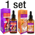 Hip and Breast Enhancement Oil Set Natural Body Shaping Treatment