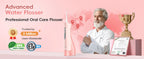 Portable Rechargeable Water Flosser for Teeth Cleaning