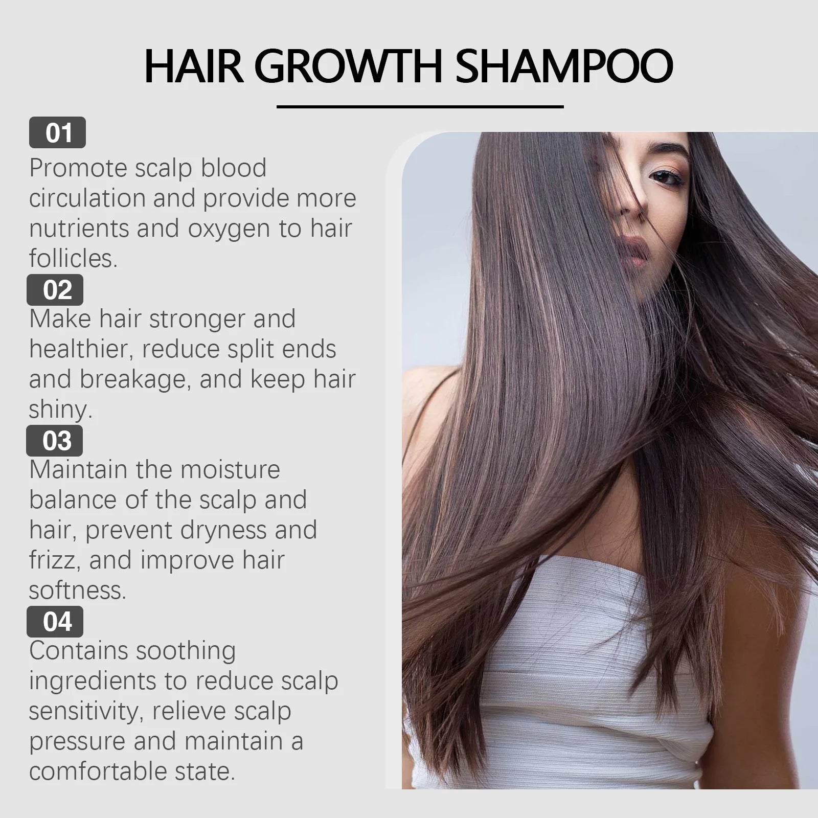 114g Rosemary Hair Growth Shampoo for Thinning Hair and Scalp Care - 4