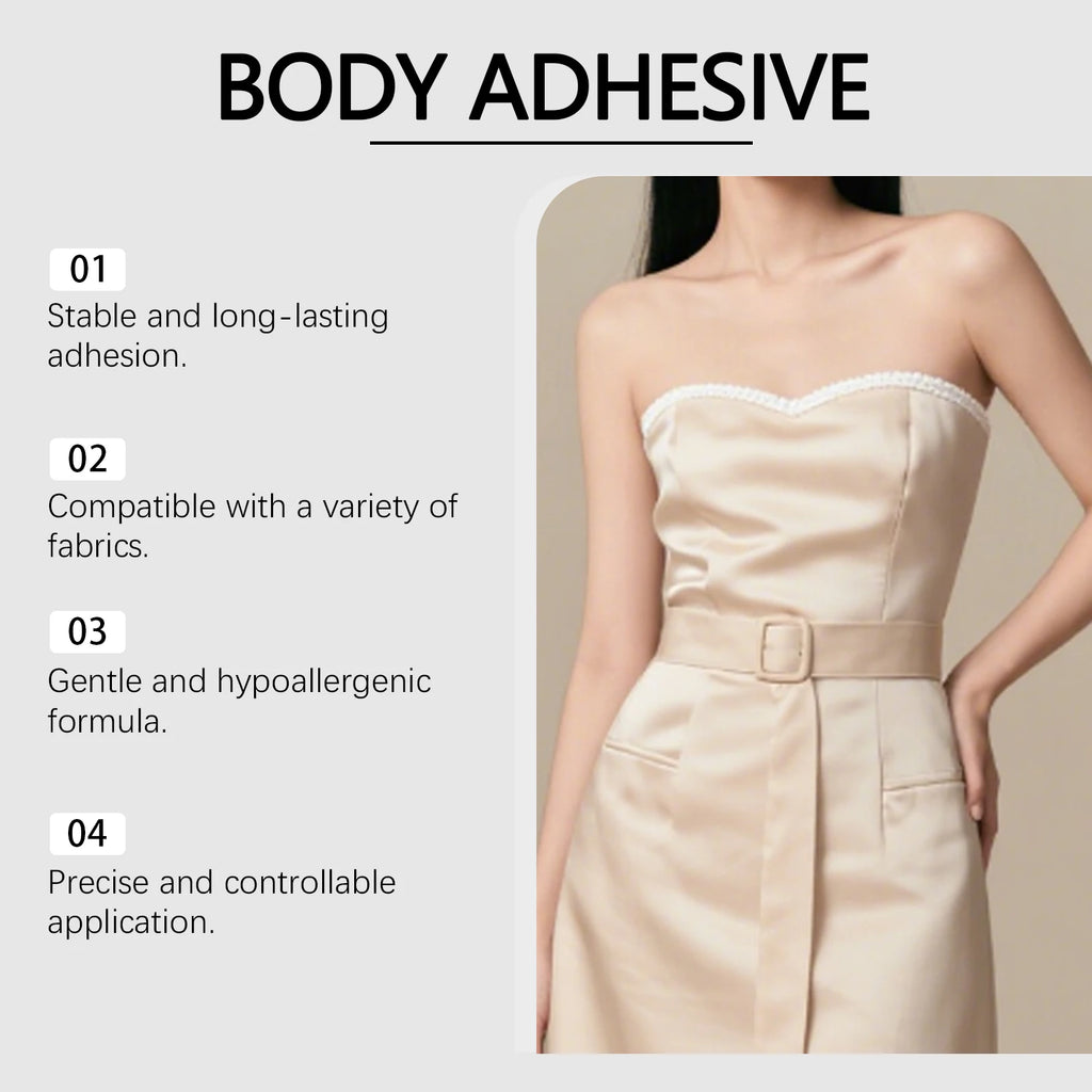 Invisible Body Adhesive for Clothing