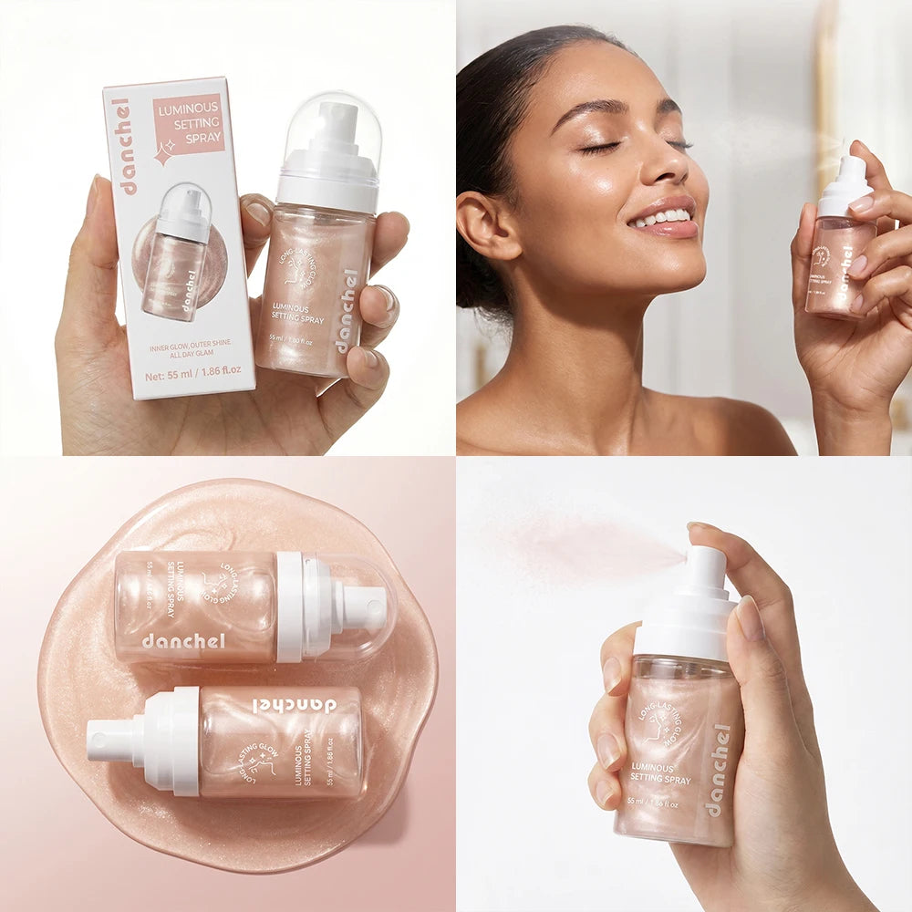 Luminous Setting Spray for Hydrating Dewy Makeup Finish