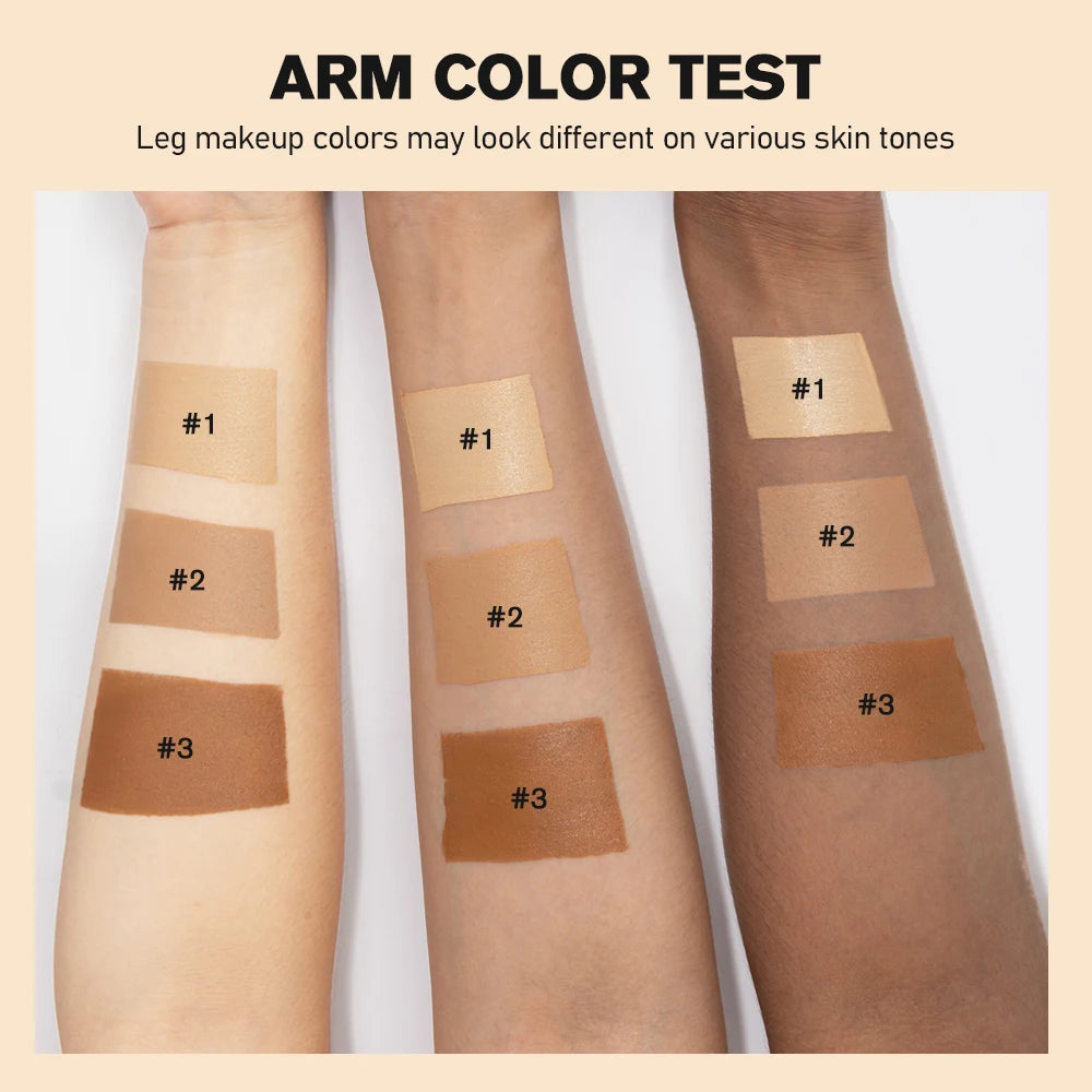 Waterproof Leg Makeup Foundation for Flawless Skin - 5