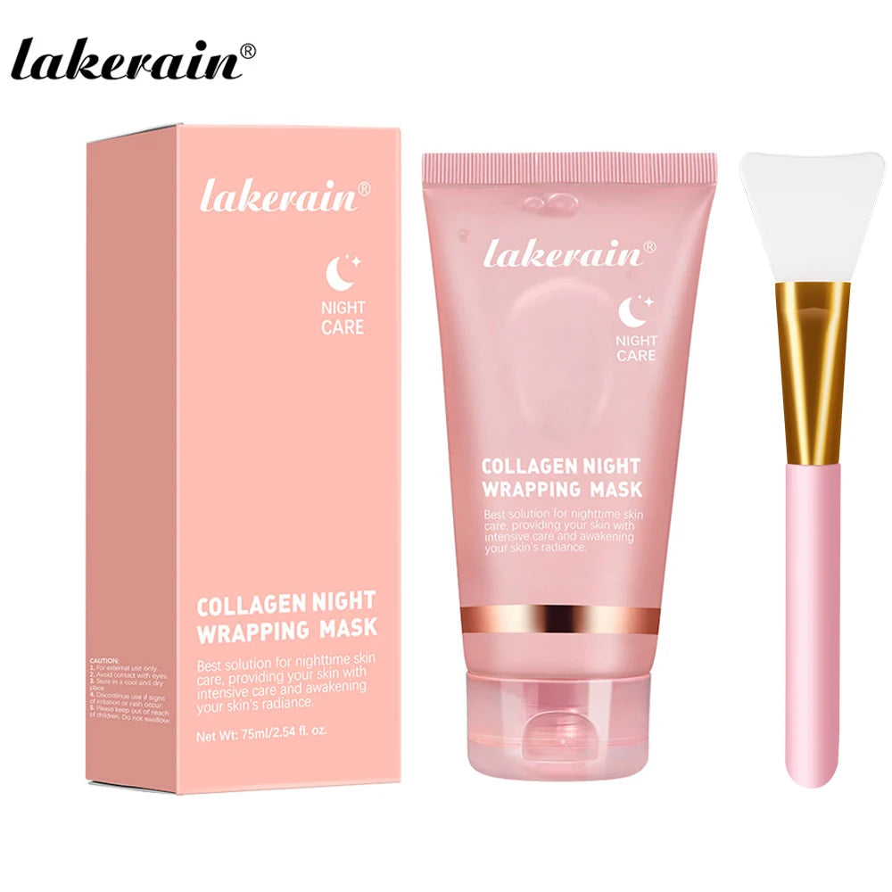 Collagen and Turmeric Overnight Wrapping Peel Off Face Mask Duo - 39