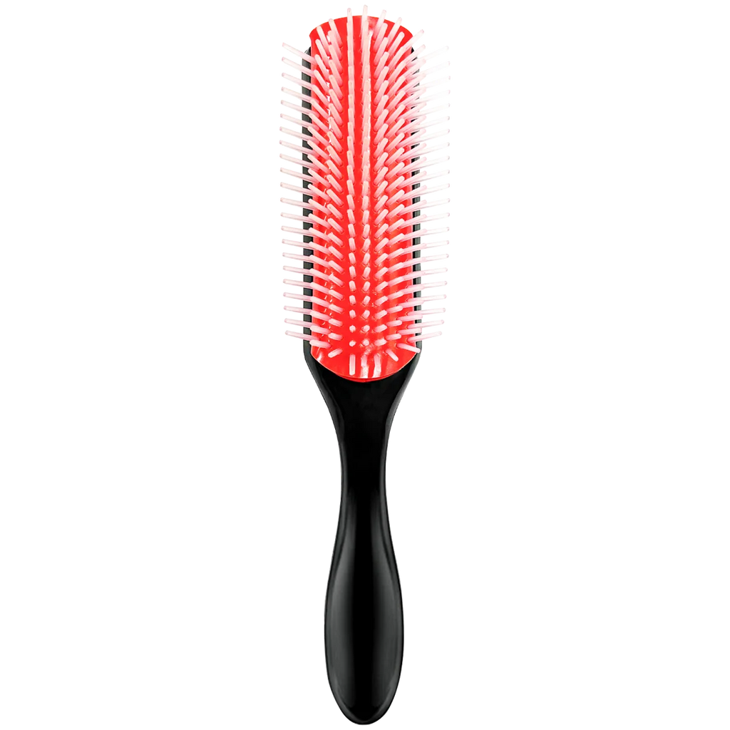 9-Row Detangling Hair Brush Curl Defining Styling Comb