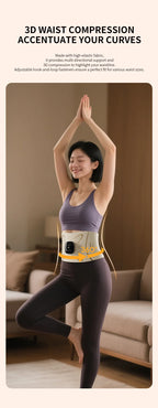 Electric Pulse Waist Massage Belt for Abdominal Toning