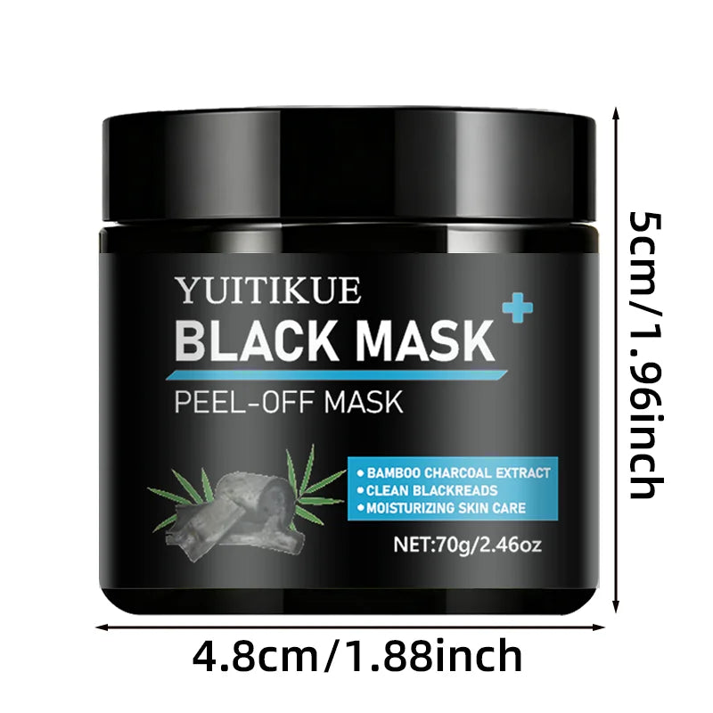 YUITIKUE Bamboo Charcoal Peel Off Mask Blackhead Remover Face Treatment