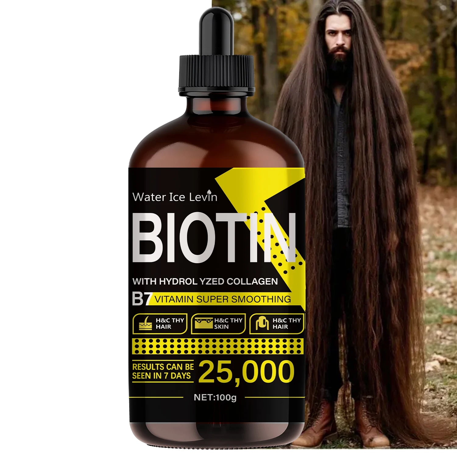 Biotin and Hydrolyzed Collagen Hair Conditioner Liquid Oil 100g