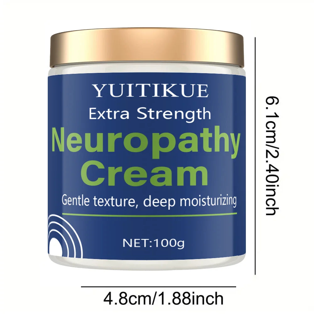 YUITIKUE Neuropathy Cream 100g Extra Strength Deep Moisturizing Relief - 8