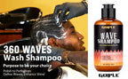 Goiple 360 Wave Shampoo and Strong Hold Hair Pomade Styling Set