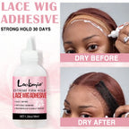 Lockmio Wig Installation Kit Lace Tint Mousse and Adhesive Glue Set