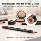 Professional 12-Piece Waterproof Lip Liner Pencil Set