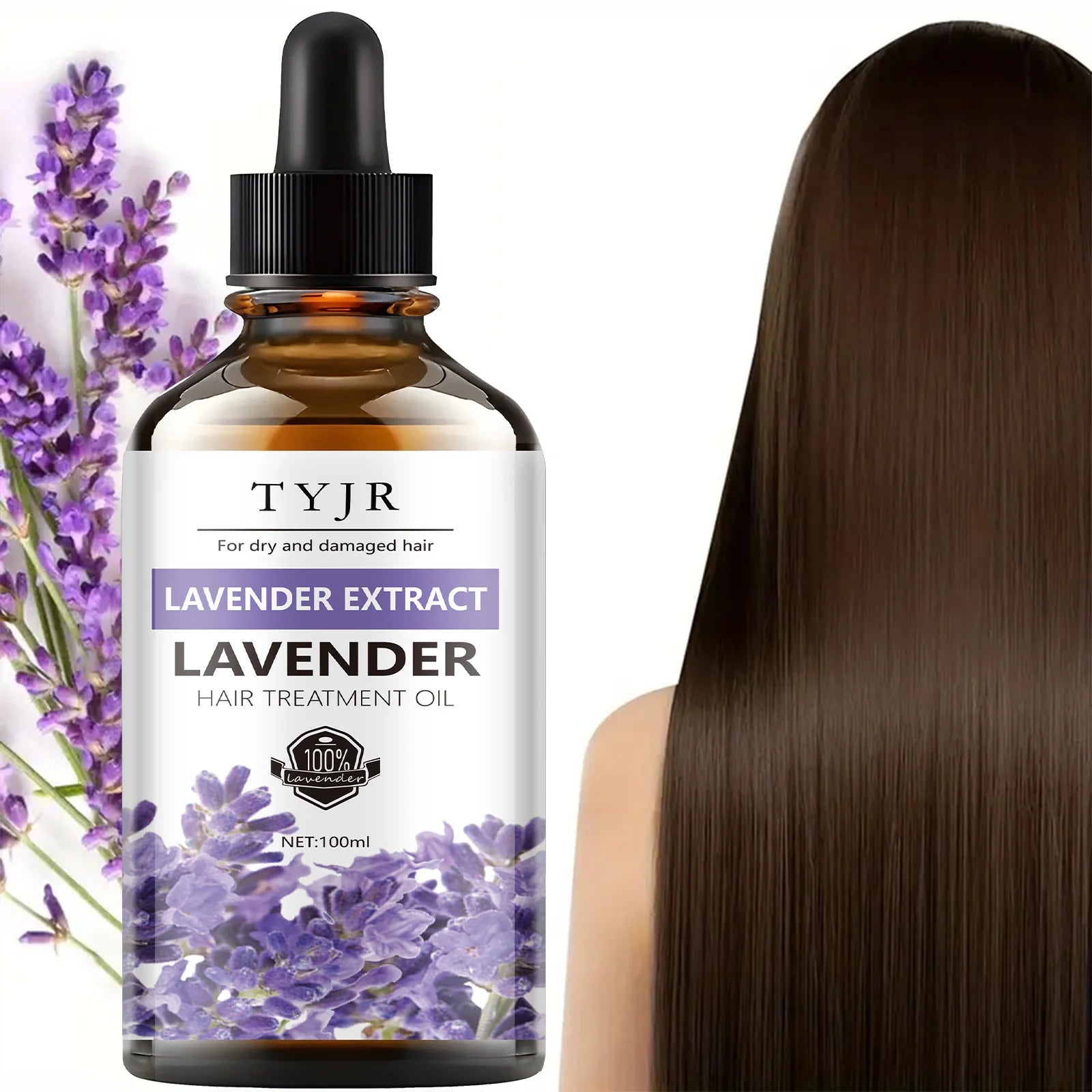 Pure Lavender Essential Oil for Skin Care Massage and Aromatherapy - 7