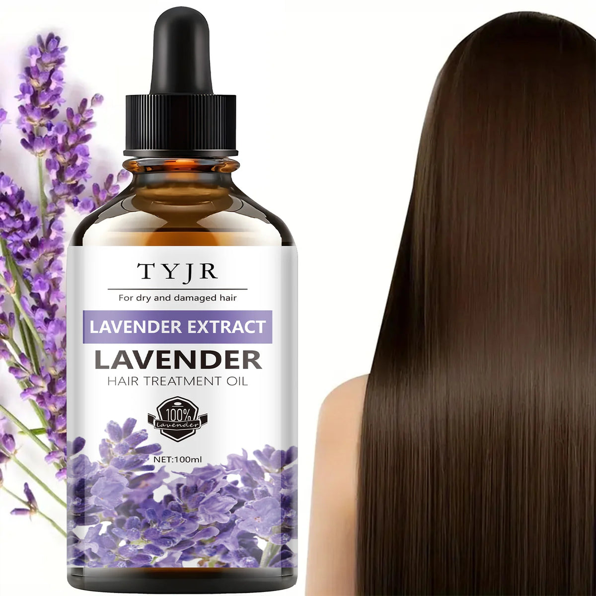 Pure Lavender Essential Oil for Skin Care Massage and Aromatherapy