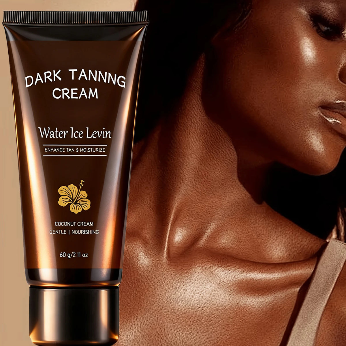 Collagen Coconut Self Tanning Cream Dark Bronzer Moisturizing Lotion