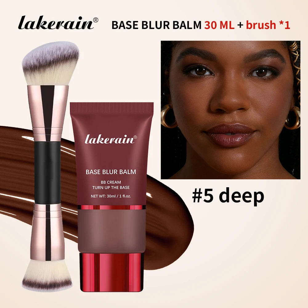 Matte Liquid Foundation and Dual-Brush Set - 19