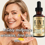 6 in 1 Face Lifting Serum Hyaluronic Acid Retinol Firming Hydrating 30g