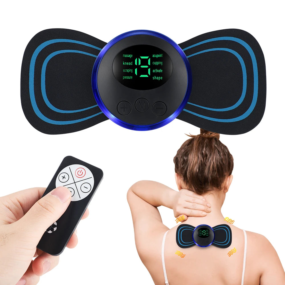 Portable Electric Body Massage Patch with 8 Modes