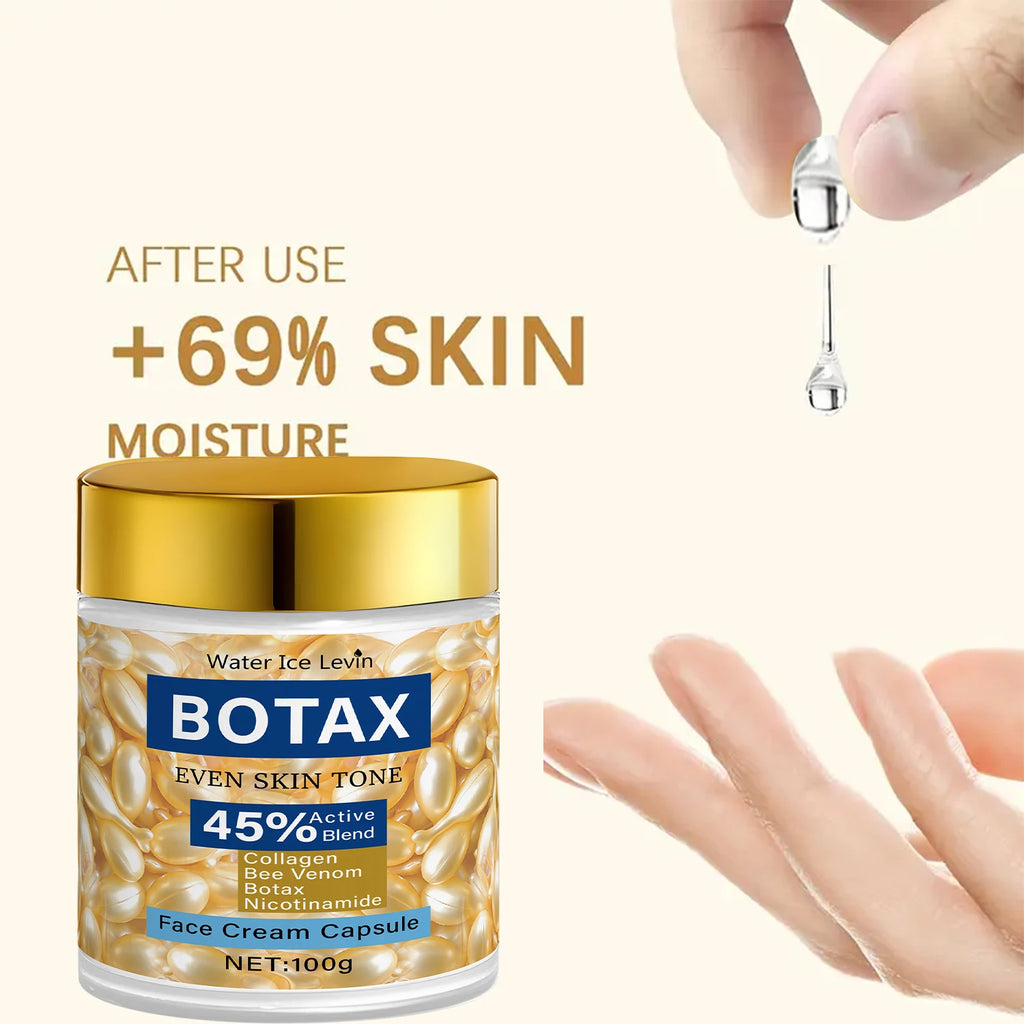 Water Ice Levin BOTAX Collagen Face Capsules Niacinamide Skin Cream