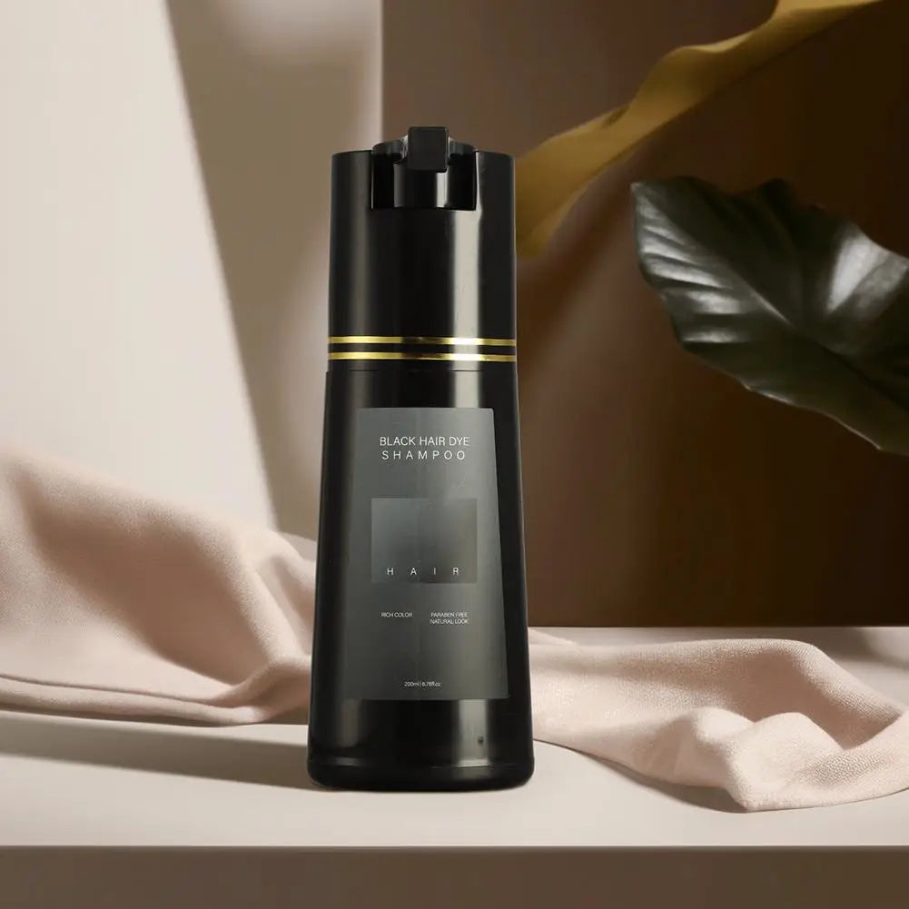 200ML Instant Hair Color Shampoo for Gray Hair Coverage - 20