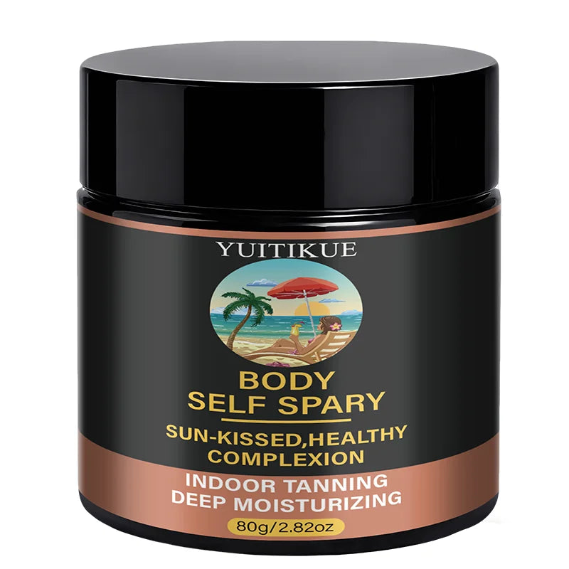 Sun-Kissed Body Tanning Cream Moisturizing Bronzer 80g