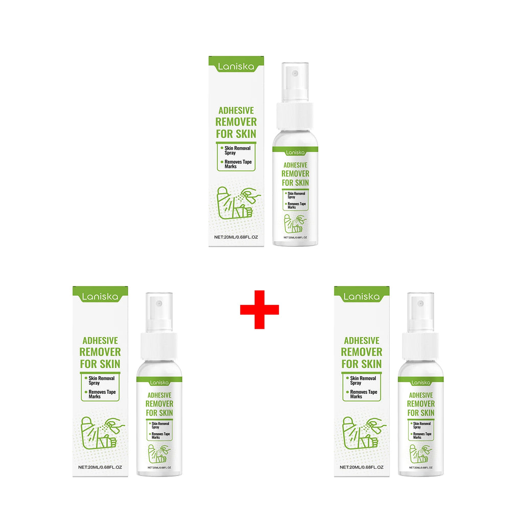 Gentle Adhesive Remover Spray for Skin Tape and Bandage Residue