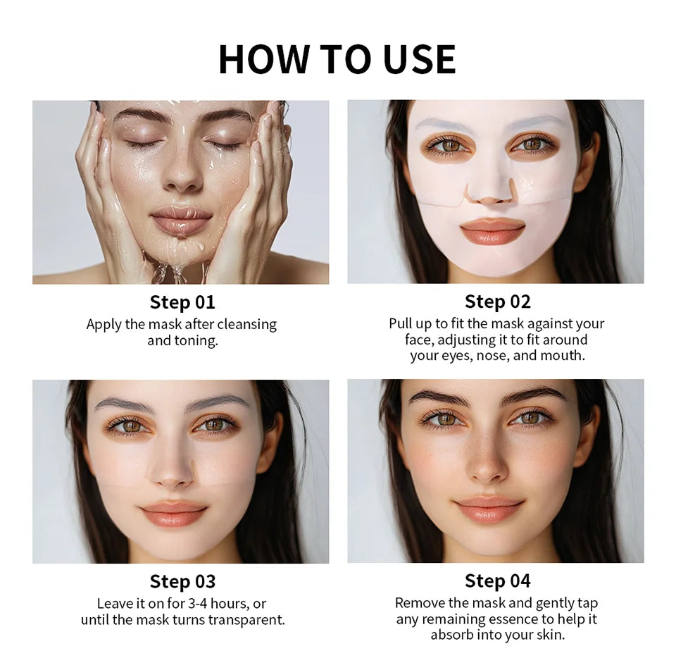 Bio-Collagen Deep Hydrating Face Mask for Pore Tightening