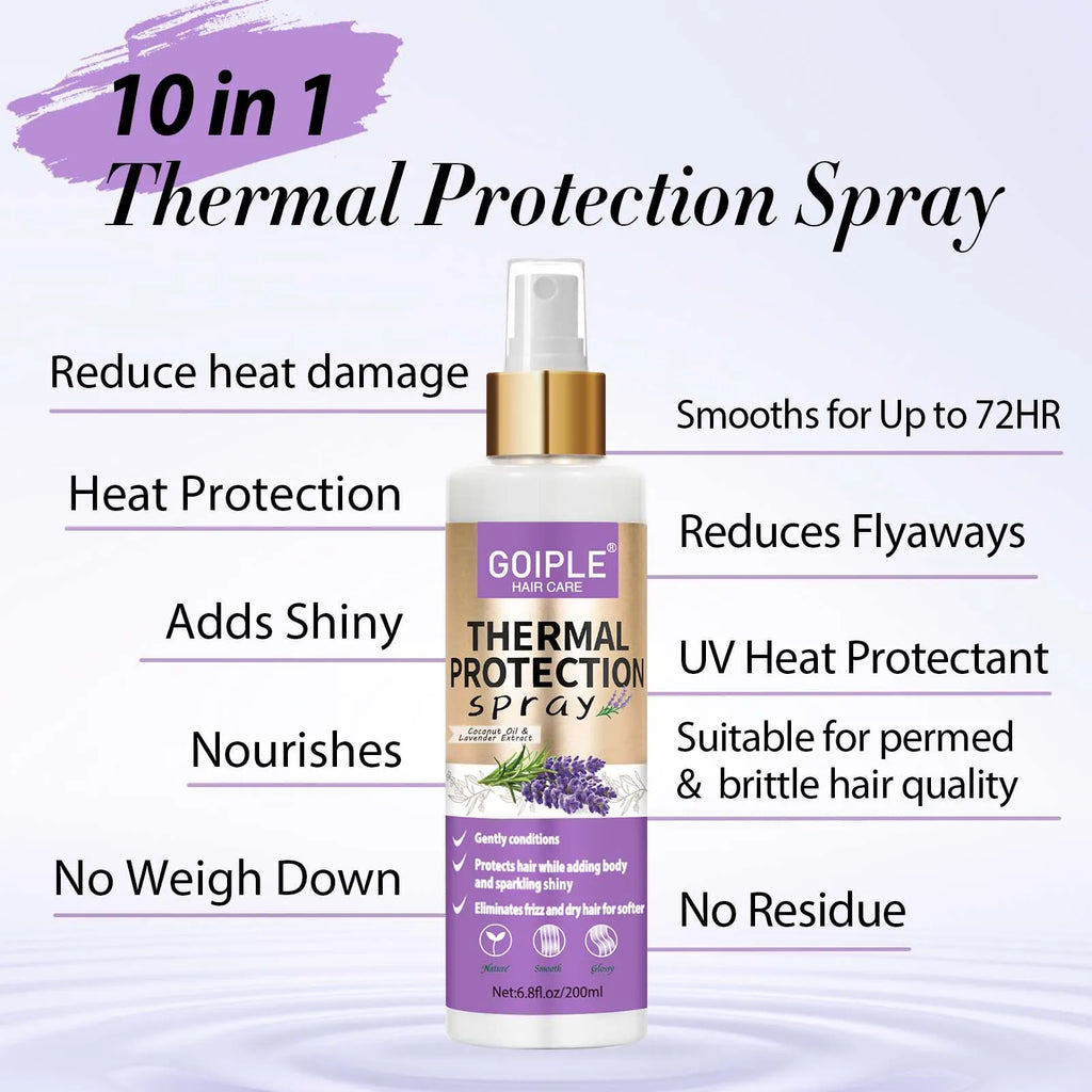 Goiple Hair Care Kit Leave In Conditioner Heat Protection and Curl Cream