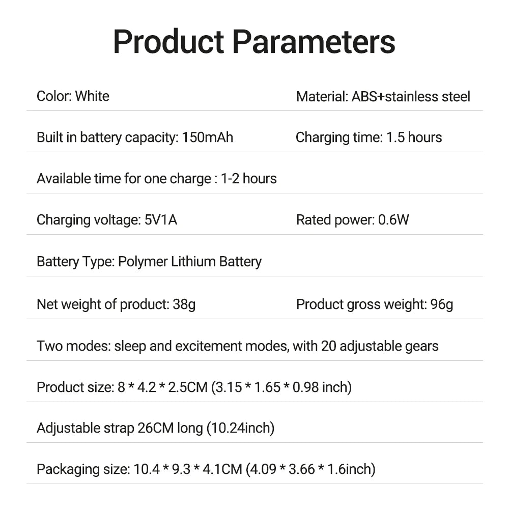 Microcurrent Sleep Aid and Anxiety Relief Device