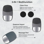 Electric Silicone Facial Cleansing Brush and Face Massager