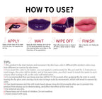 Long-Lasting Waterproof Peel-Off Lip Stain