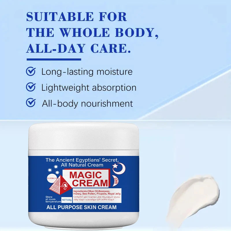YUITIKUE Magic Face Cream Moisturizing and Brightening Skin Care 60g - 6