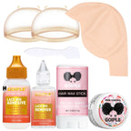 Goiple Lace Wig Adhesive and Installation Kit with Remover and Edge Tool