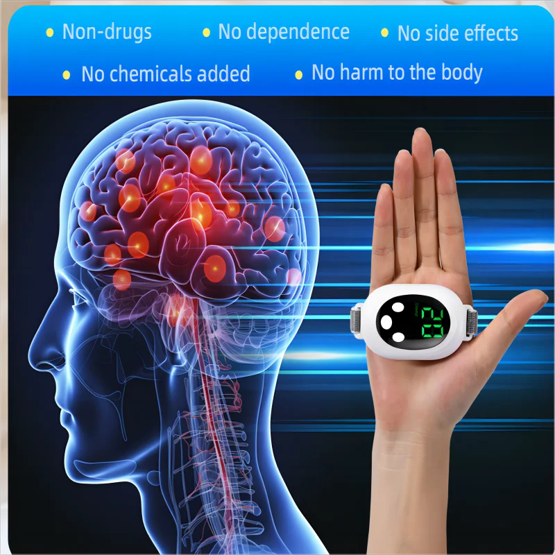 Handheld Microcurrent Sleep Aid Device for Insomnia and Anxiety Relief - 2