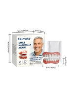 Comfort Fit Natural Look Denture Set for Men and Women