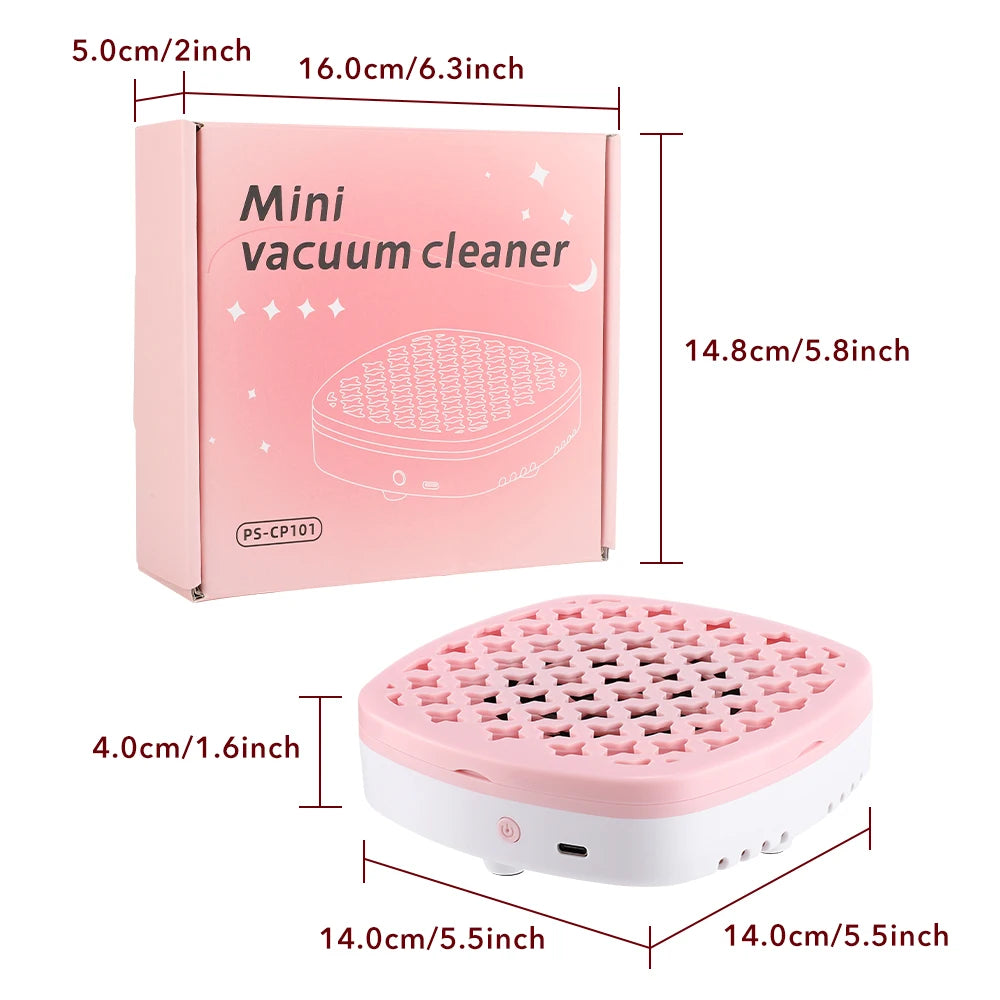 USB Nail Dust Collector and Vacuum for Home Manicures