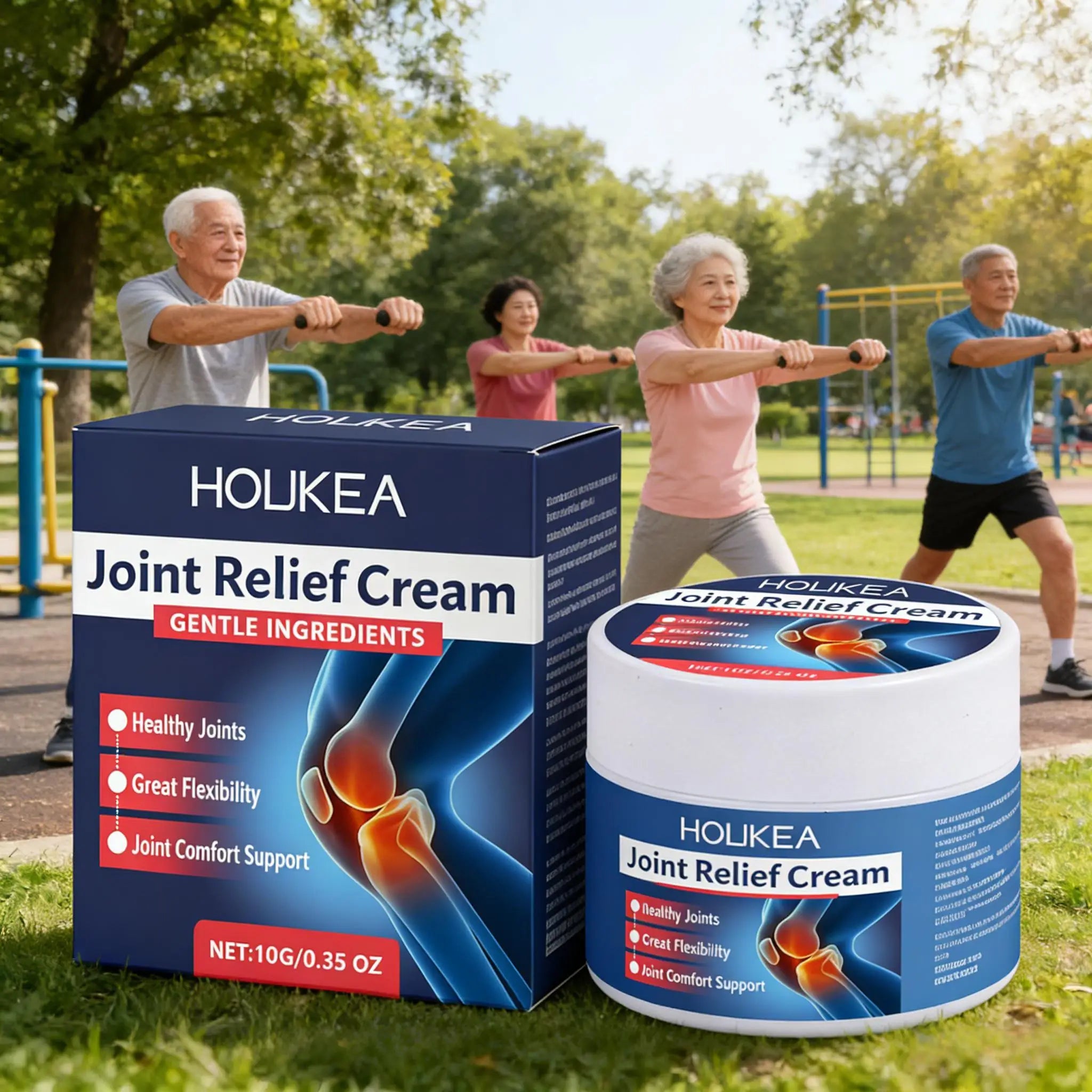 Joint Relief Massage Cream for Soothing Muscle and Joint Discomfort - 4