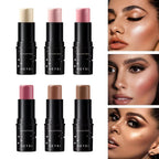 HEYXI High Gloss Bronzer Highlighter Stick Waterproof Makeup
