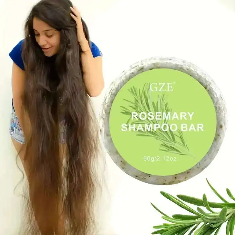 Rosemary Shampoo Bar Hair Strengthening and Moisturizing Cleansing Soap