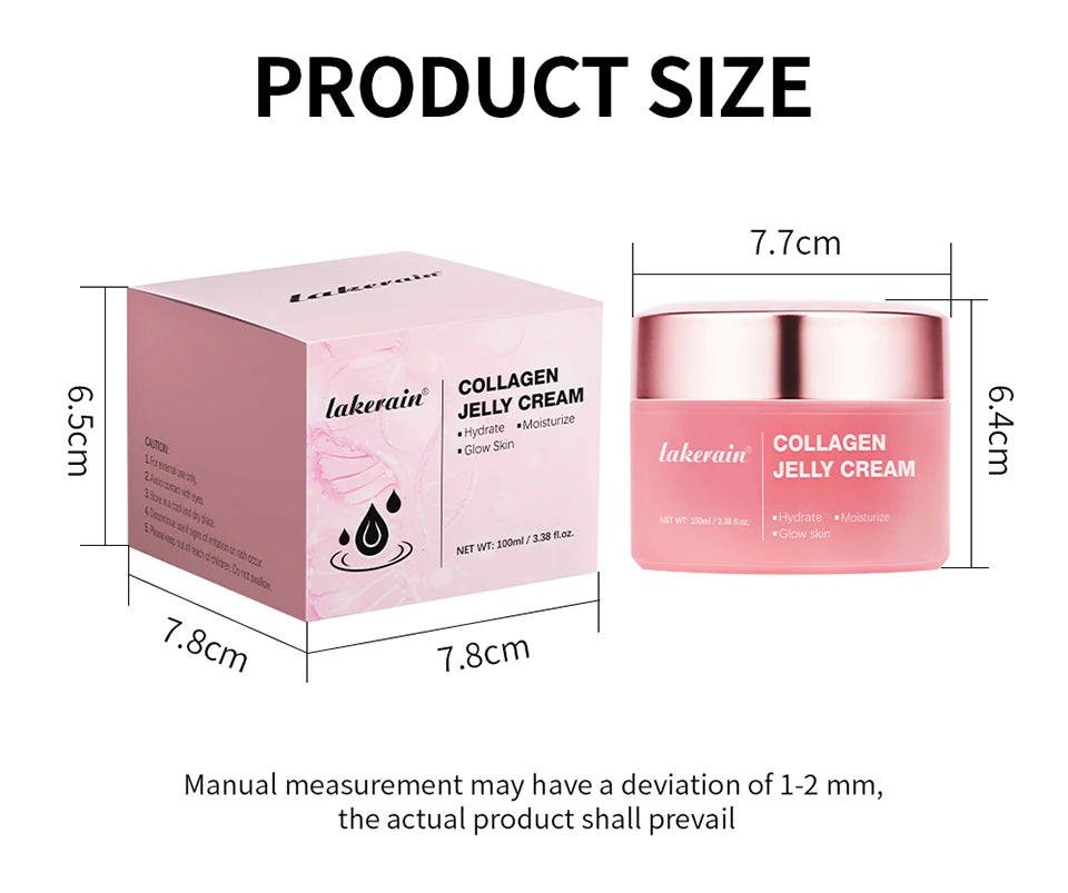 Collagen Jelly Face Cream for Deep Hydration and Skin Firming - 16