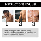 Chest Firming and Muscle Sculpting Spray for Men