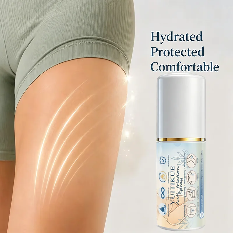 Anti-Friction Body Spray Hydrating Anti-Chafing Mist for Skin and Fabric