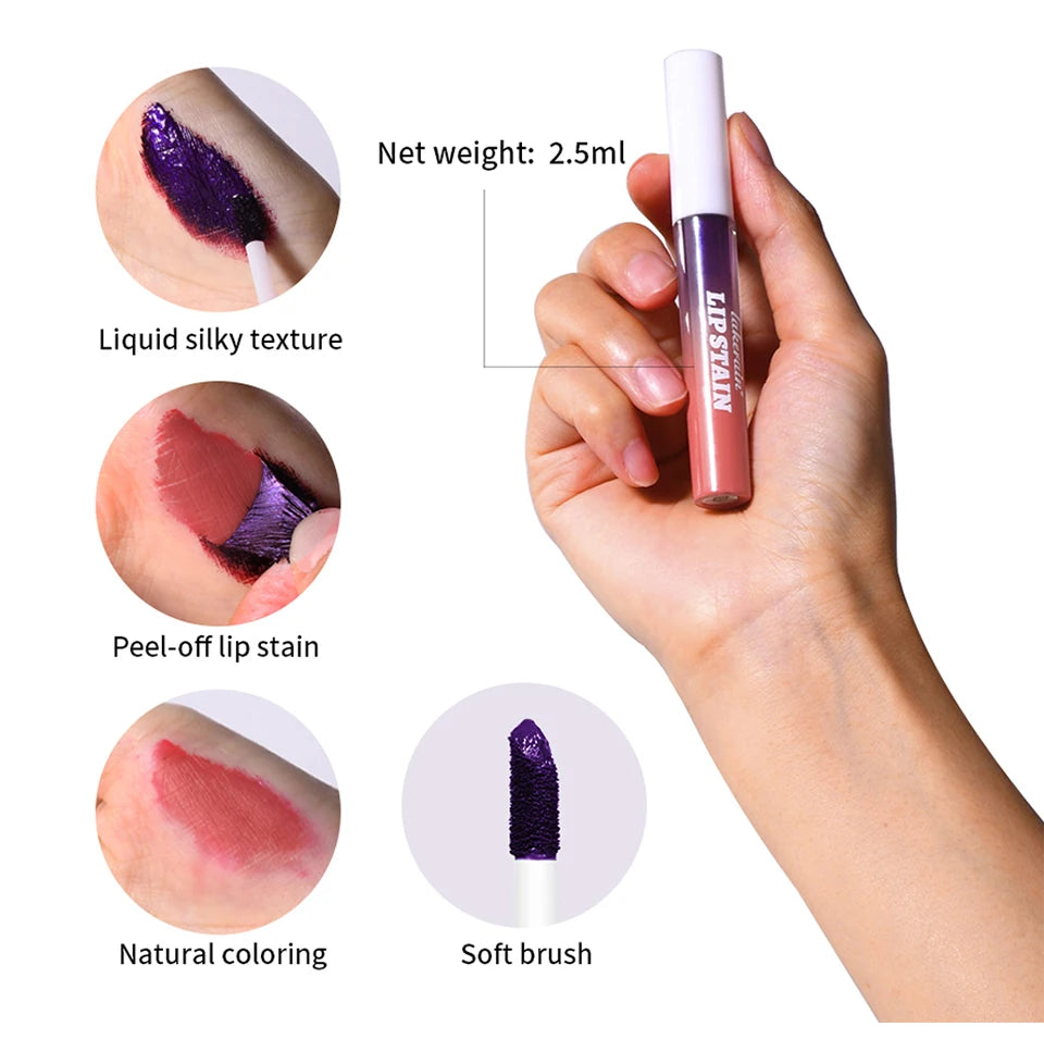 Long-Lasting Waterproof Peel-Off Lip Stain - 13