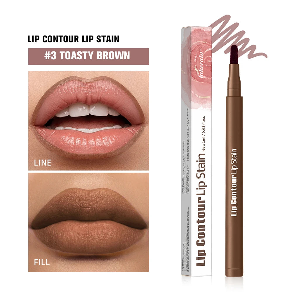 Long-Lasting Dual-Ended Lip Contour and Stain Pencil