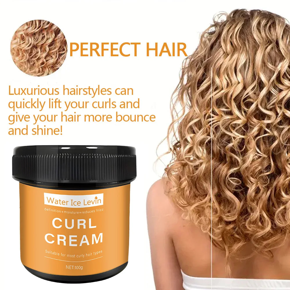 100g Curl Cream Hair Mask for Damaged Frizzy Hair Repair Treatment