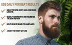 Lockmio Natural Beard Oil Vanilla Scent Hydrating Growth Treatment 30ml