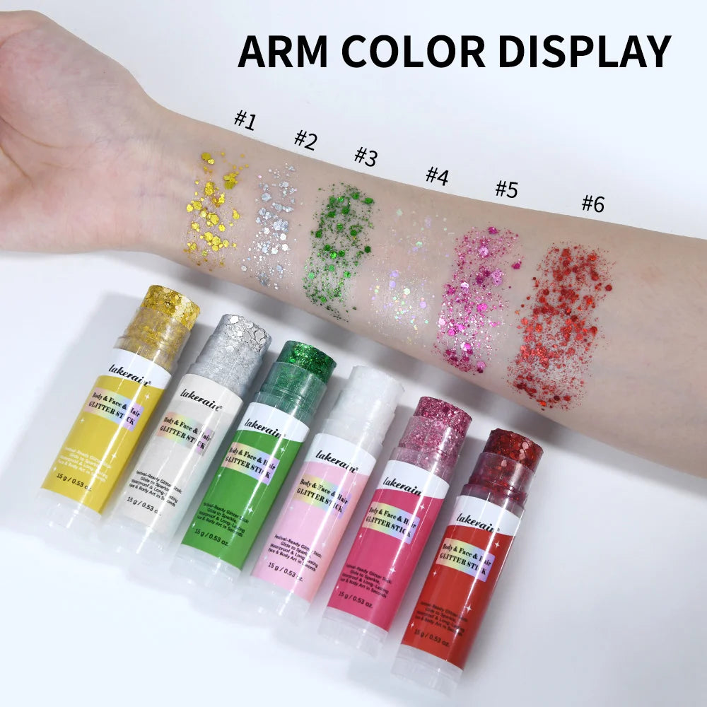 Glitter Shimmer Stick for Face and Body