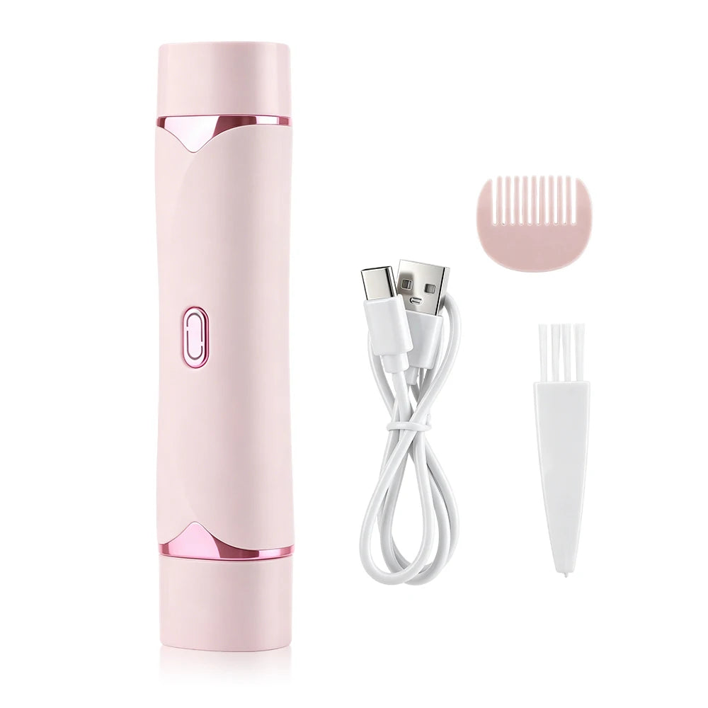 Dual-Head Electric Hair Trimmer for Women - 17