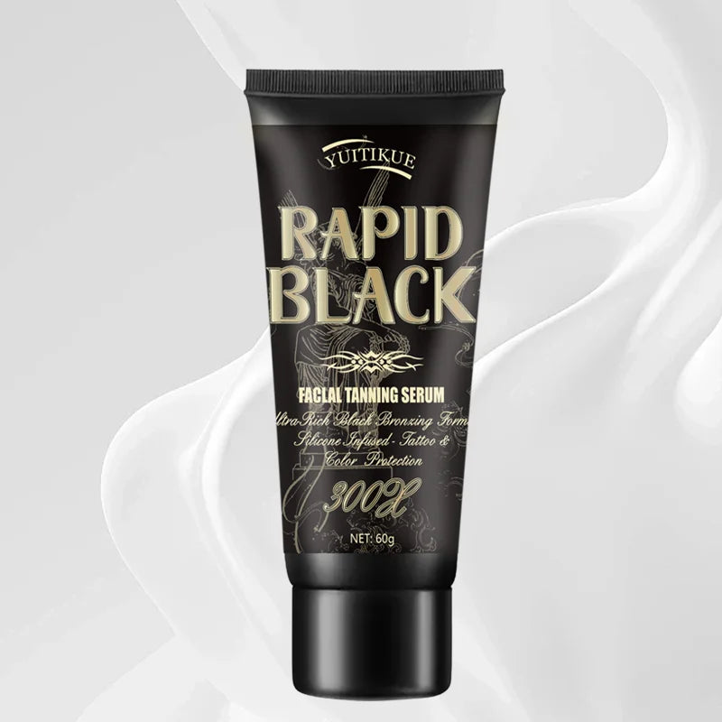 YUITIKUE Rapid Black Self-Tanning Bronzing Cream for Face and Body