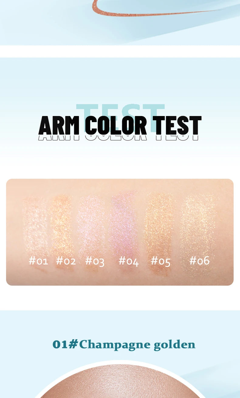Peifen Waterproof Eyeshadow Stick Shiny Shimmer Eye Makeup Pen - 11